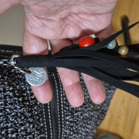 Sak Lucia Black Crochet Crossbody Bag - Picture 13 of 13